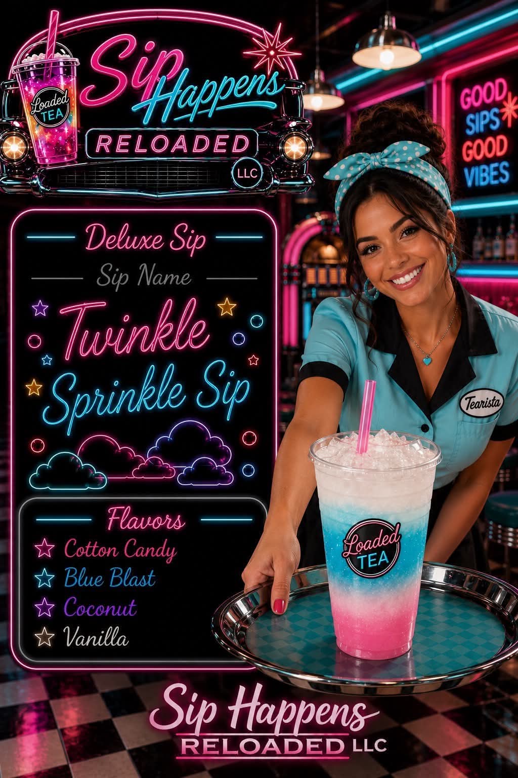 Twinkle Sprinkle  Sip-classic delux sip