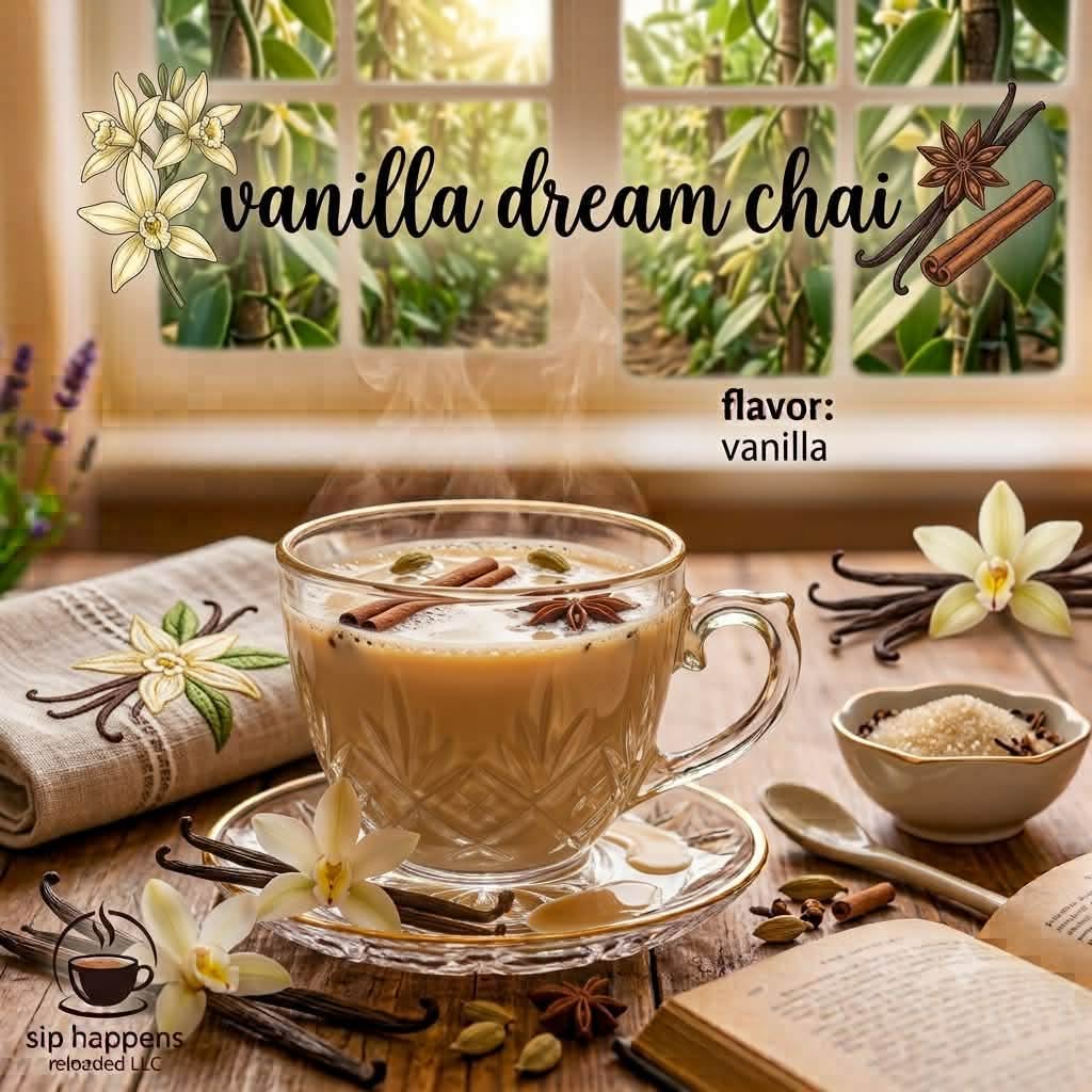 Vanilla dream chai-hot tea specialty sip