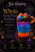 Witch's candy cloud cauldron-specialty sip